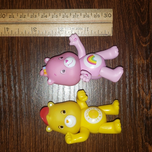 Vintage Care Bears cake toppers figures bakery crafts poseable - Picture 5 of 5
